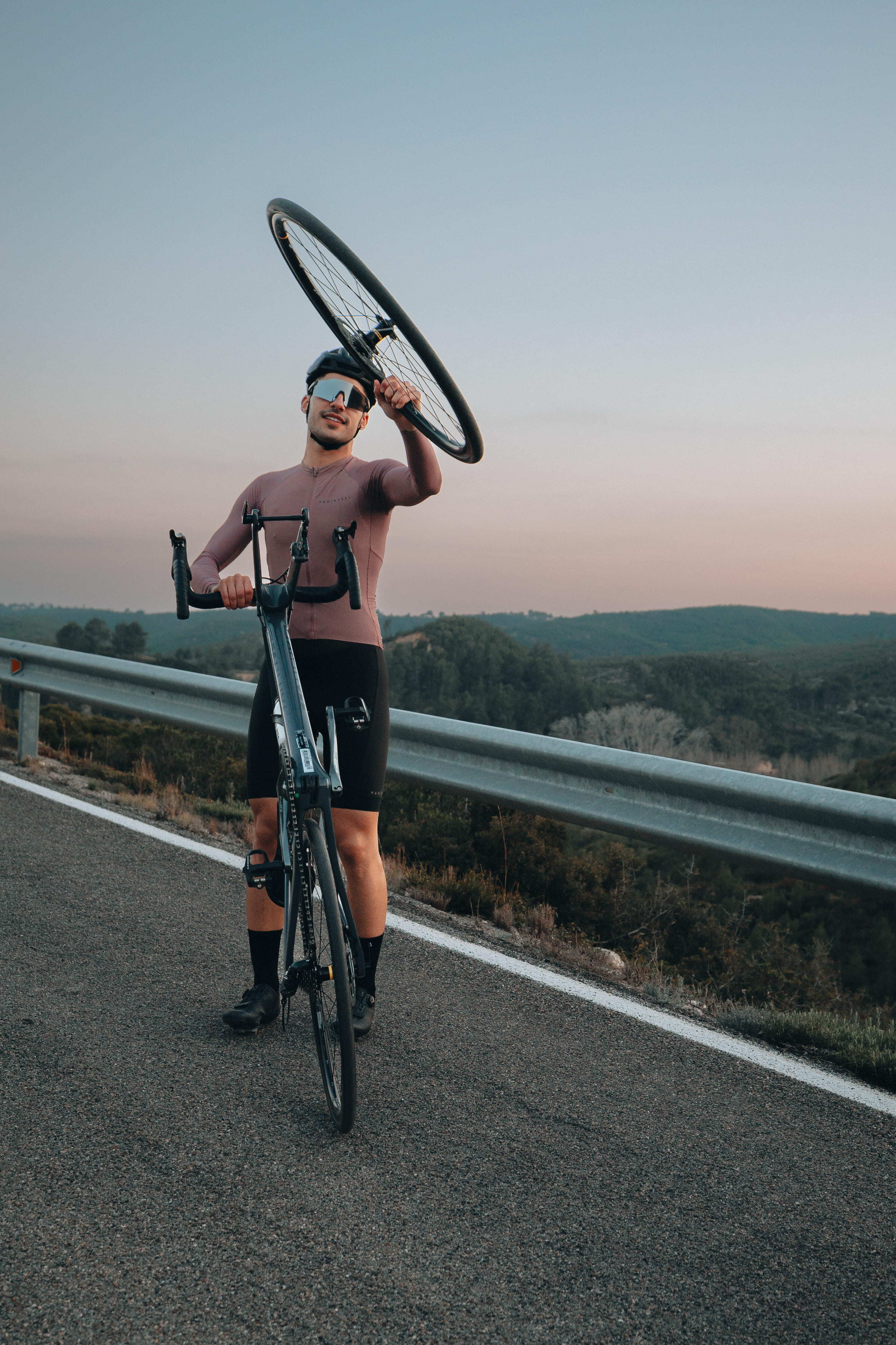 Bicicleta cuadro de carbono